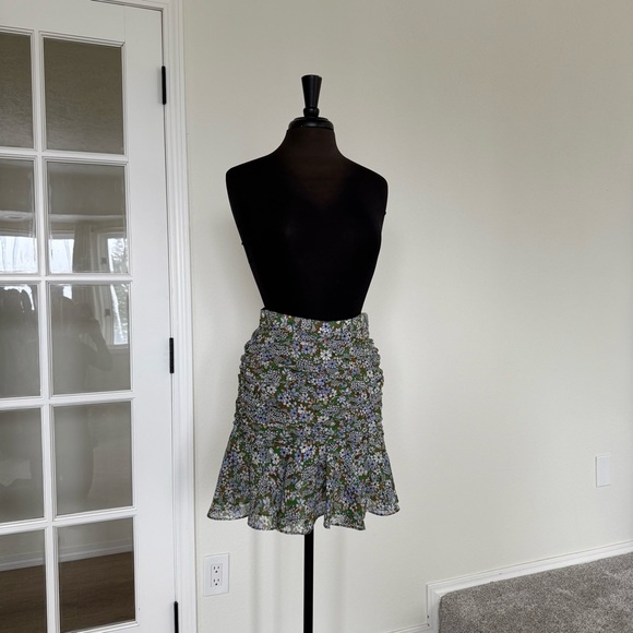 NWOT Taras Ruched Veronica Beard Mini Skirt $368 - Picture 4 of 7